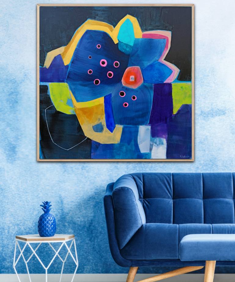 Original Abstract Painting by Anna Masiul-Gozdecka