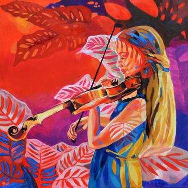 Original Music Paintings by Anna Masiul-Gozdecka
