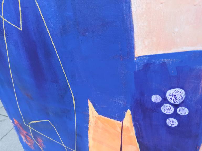 Original Abstract Painting by Anna Masiul-Gozdecka