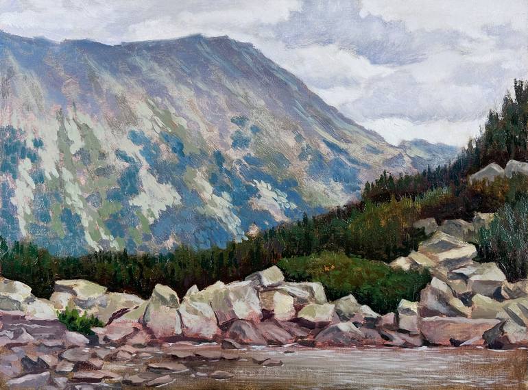 Original Realism Landscape Paintings by Elena Bezrukova