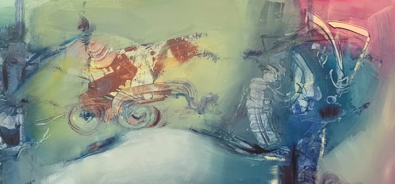 Original Abstract Painting by Silvia Sommariva