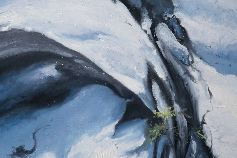 Original Conceptual Beach Painting by Ralph Baudach