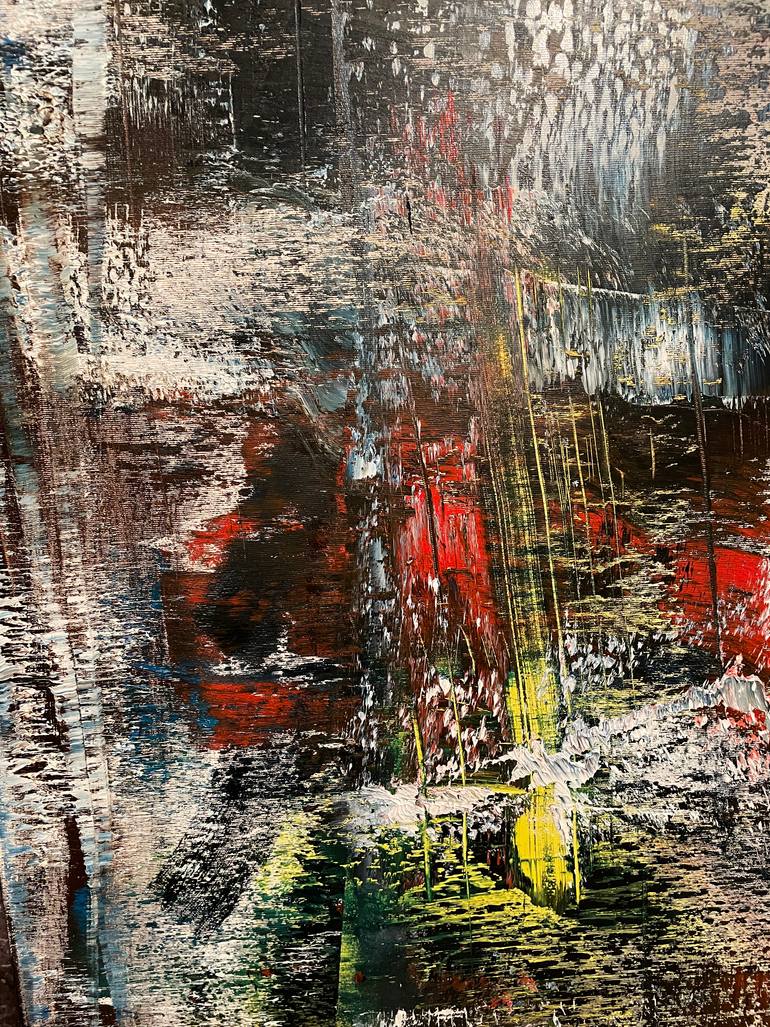 Original Abstract Painting by Ladislav Vodicka