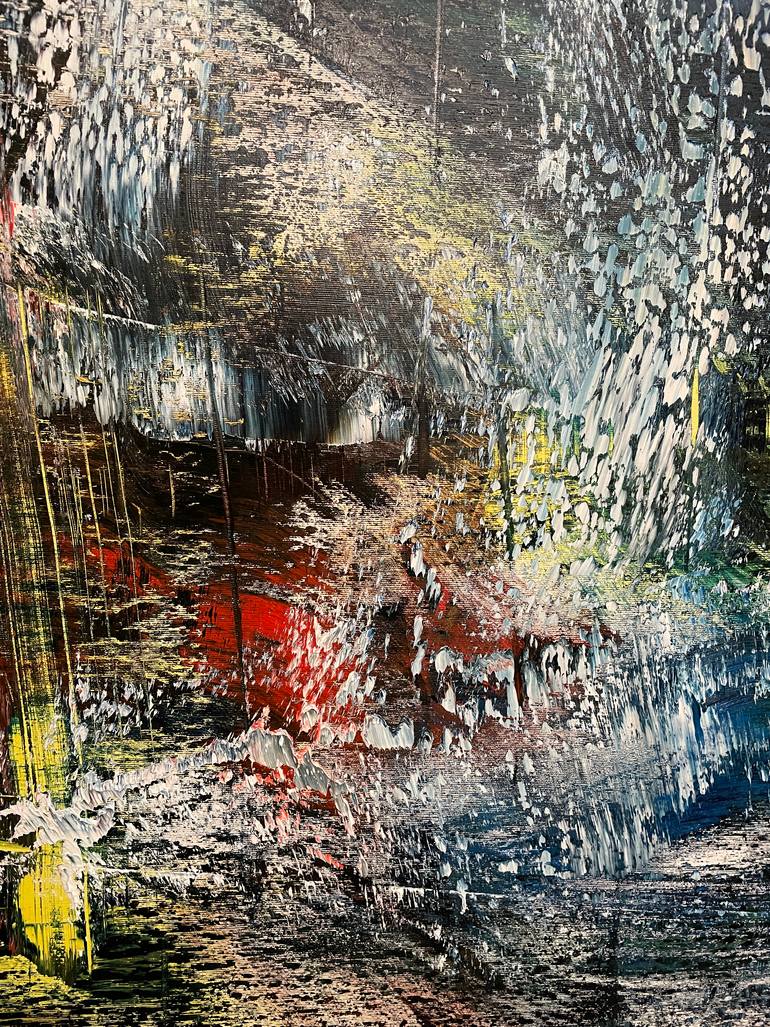 Original Abstract Painting by Ladislav Vodicka