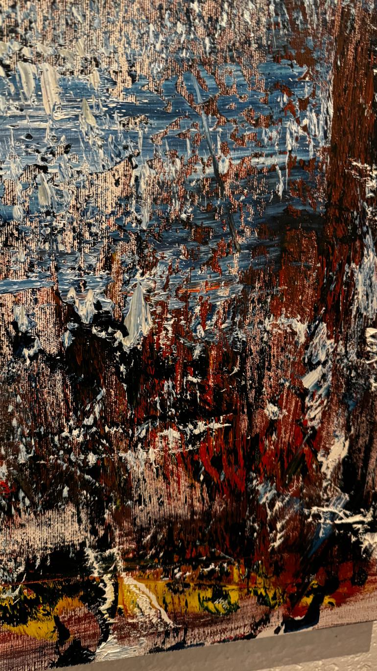 Original Abstract Painting by Ladislav Vodicka