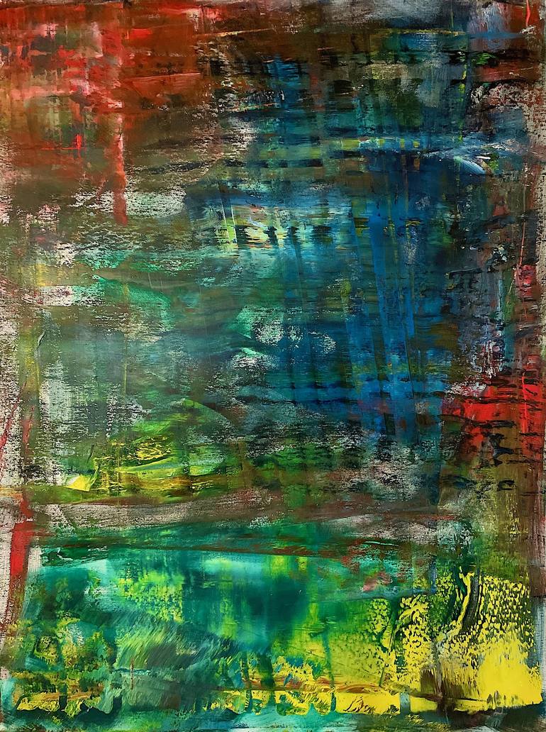 Original Abstract Paintings by Ladislav Vodicka