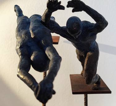 Original Figurative Sports Sculpture by Víctor Gassó Arisa