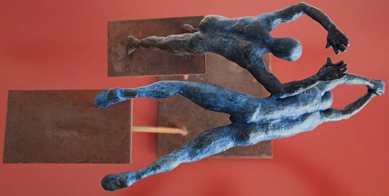 Original Figurative Sports Sculpture by Víctor Gassó Arisa