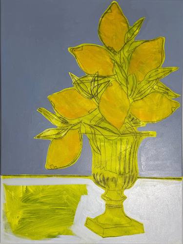 Original Contemporary Still Life Paintings by Timmy Valentine