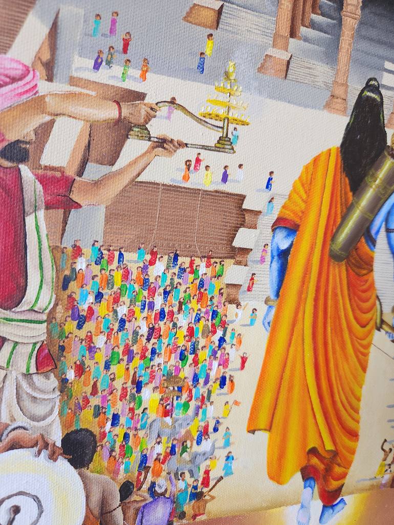 Original Figurative Religion Painting by Payal Jivani