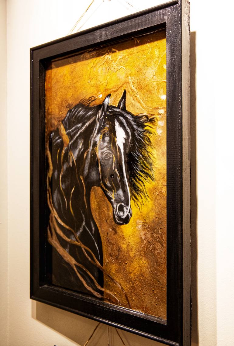 Original Artificial Intelligence Animal Painting by Artnghan Kra