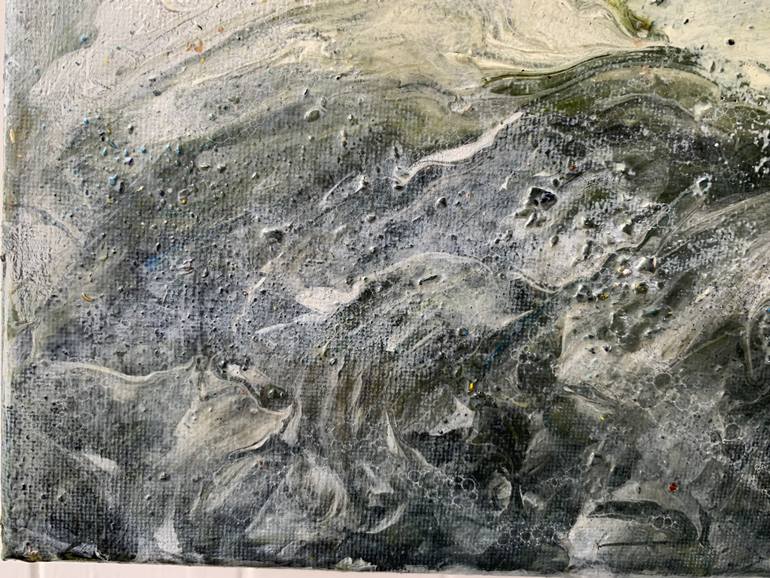 Original Abstract Animal Painting by L Boukov