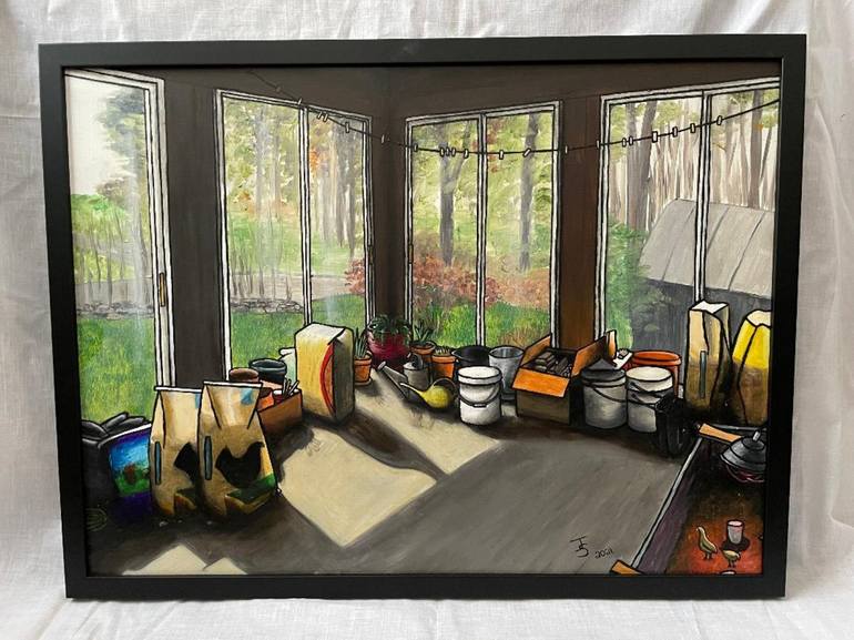 Original Contemporary Home Painting by Joanne Stowell