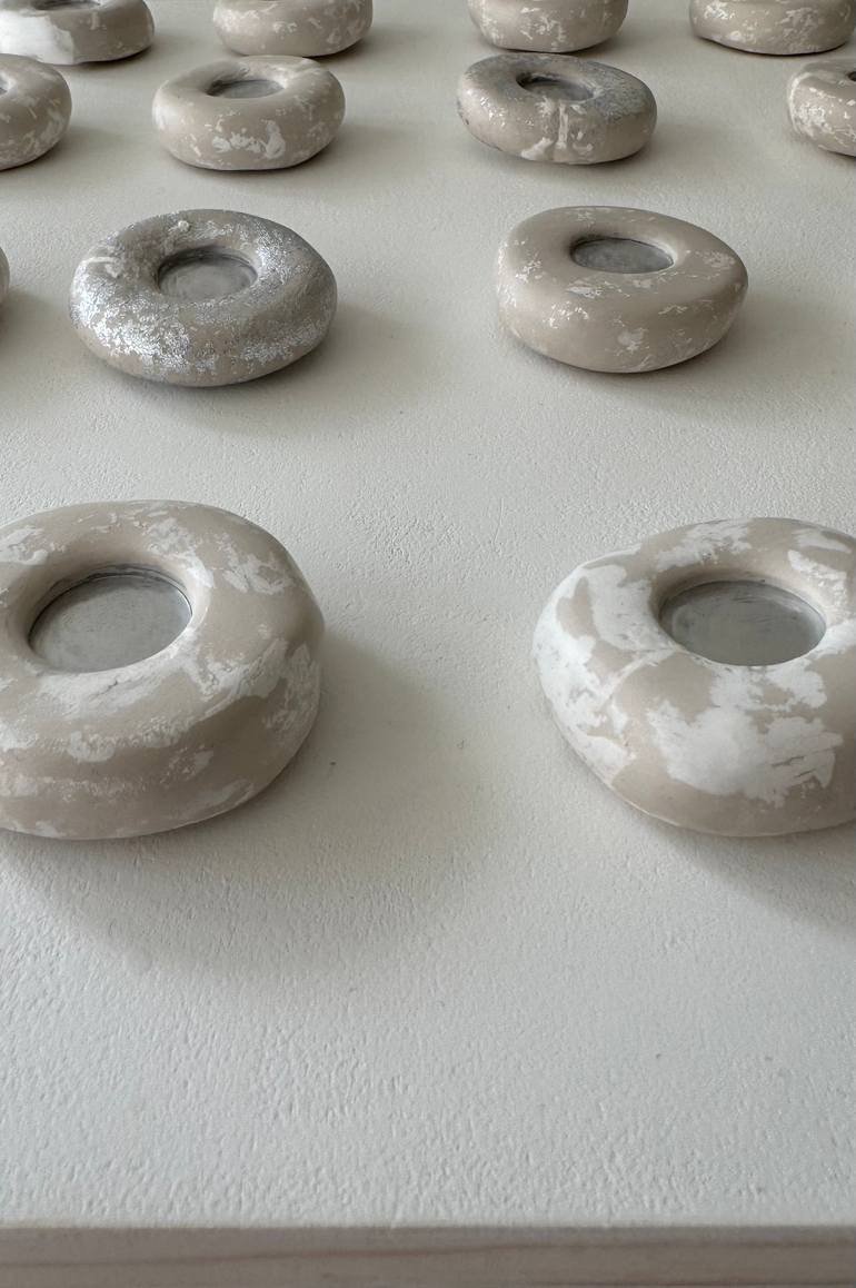 Original Minimalism Abstract Sculpture by Parisa Nabard