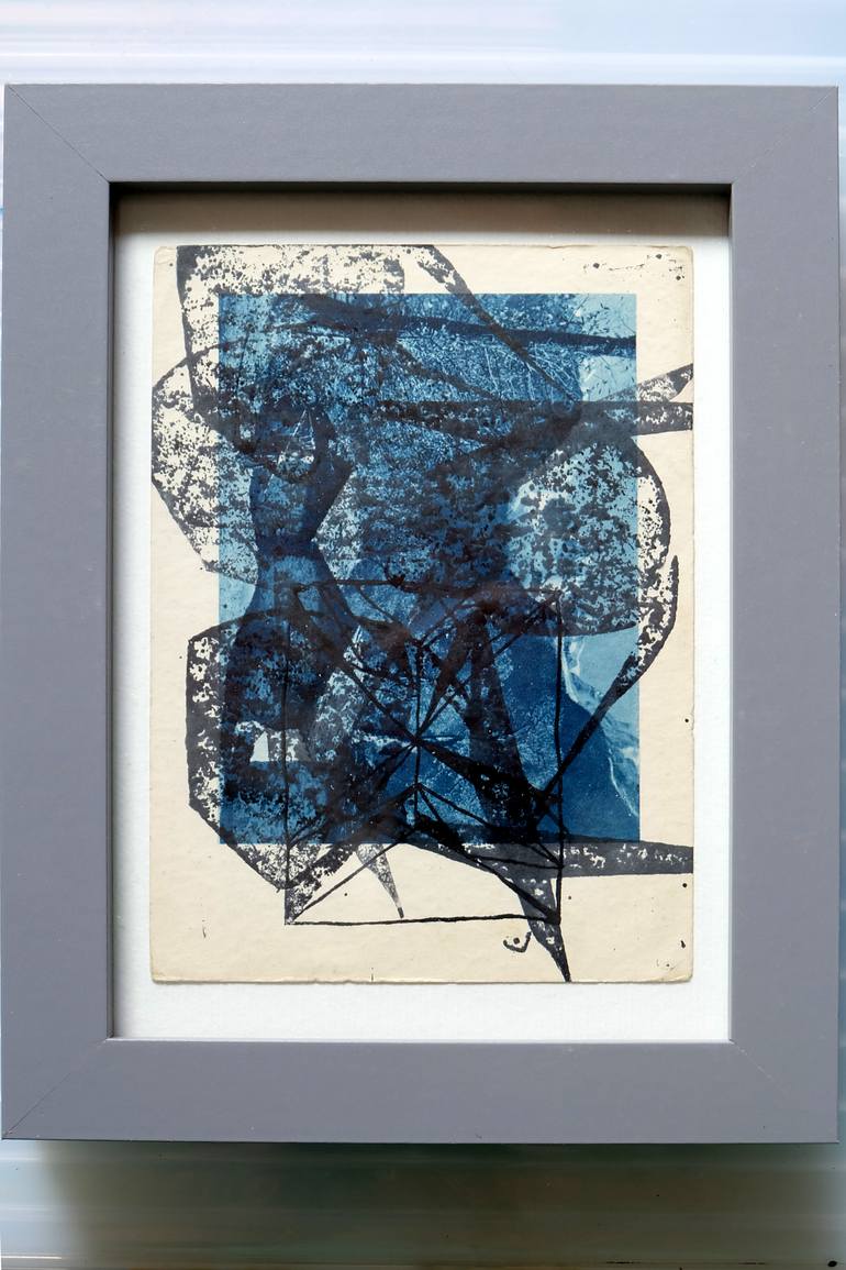 Original Abstract Painting by Fred Michiels