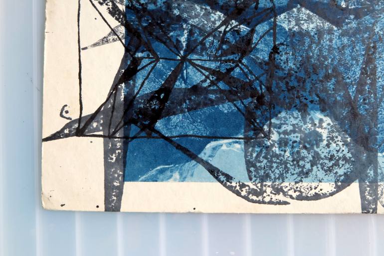 Original Abstract Painting by Fred Michiels