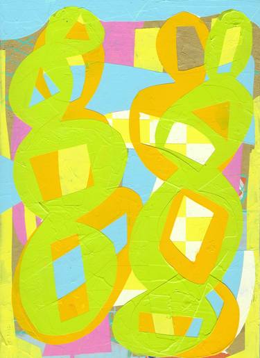 Original Contemporary Abstract Painting by Fred Michiels