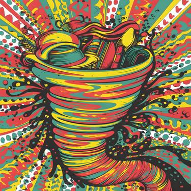 Original Expressionism Abstract Digital by Betty Adamma
