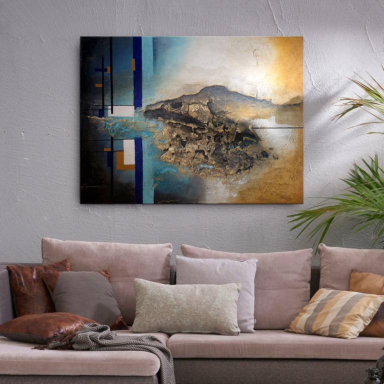 Original Abstract Painting by Fortuna Per