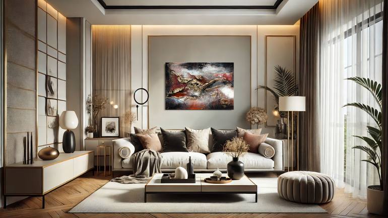 Original Abstract Painting by Fortuna Per