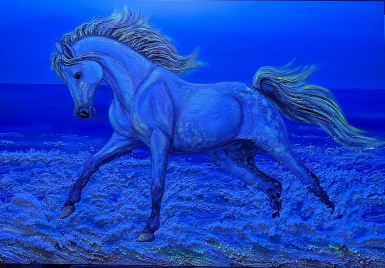 Original Figurative Animal Painting by Margherita Meda
