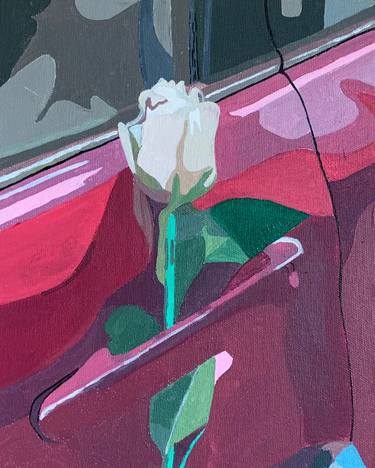 Original Minimalism Floral Paintings by Britney F