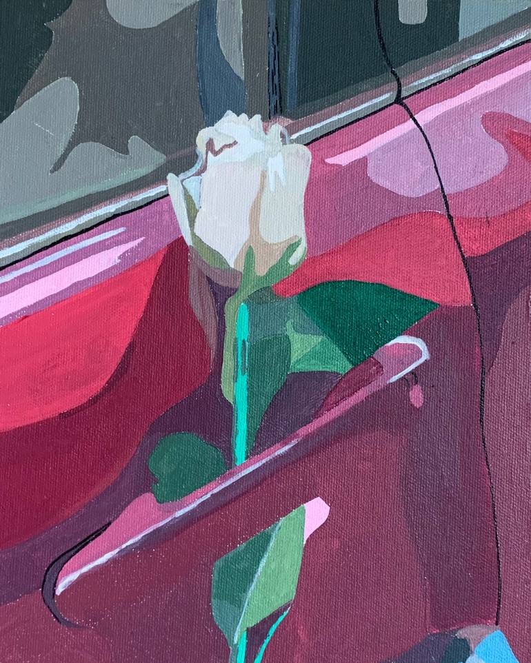 Print of Minimalism Floral Paintings by Britney F