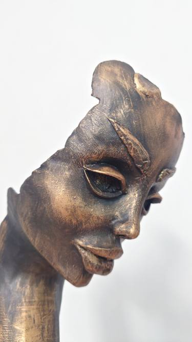Original Art Deco Abstract Sculpture by Maxim Ozernyj