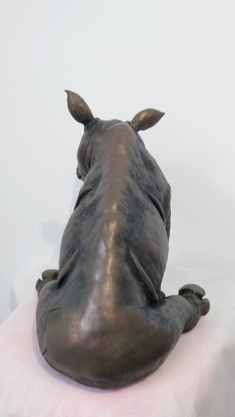 Original Art Deco Animal Sculpture by Maxim Ozernyj