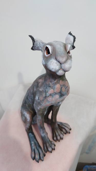 Original Art Deco Animal Sculpture by Maxim Ozernyj