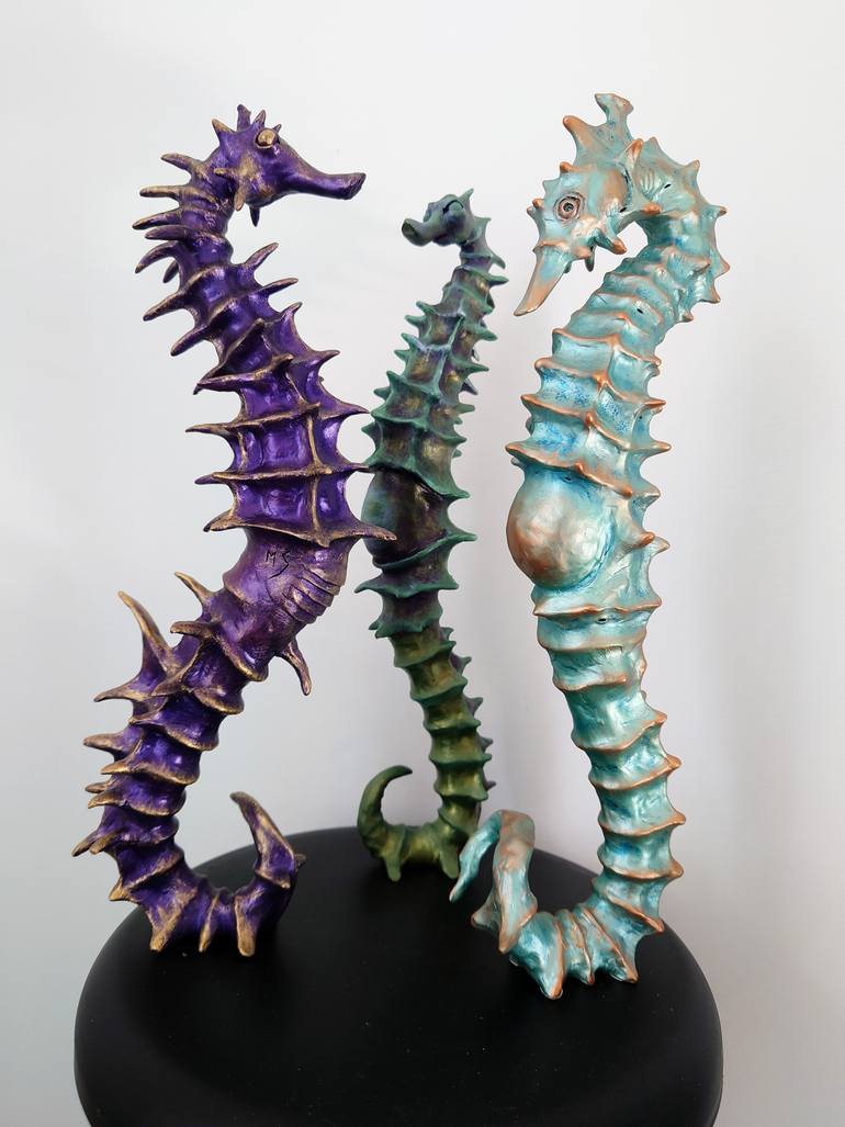 Original Art Deco Animal Sculpture by Maxim Ozernyj