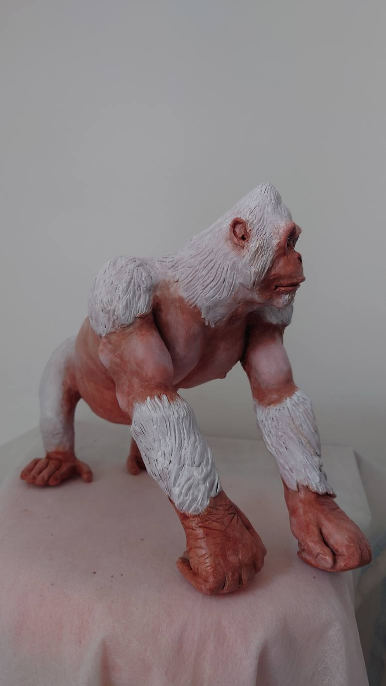 Original Art Deco Animal Sculpture by Maxim Ozernyj