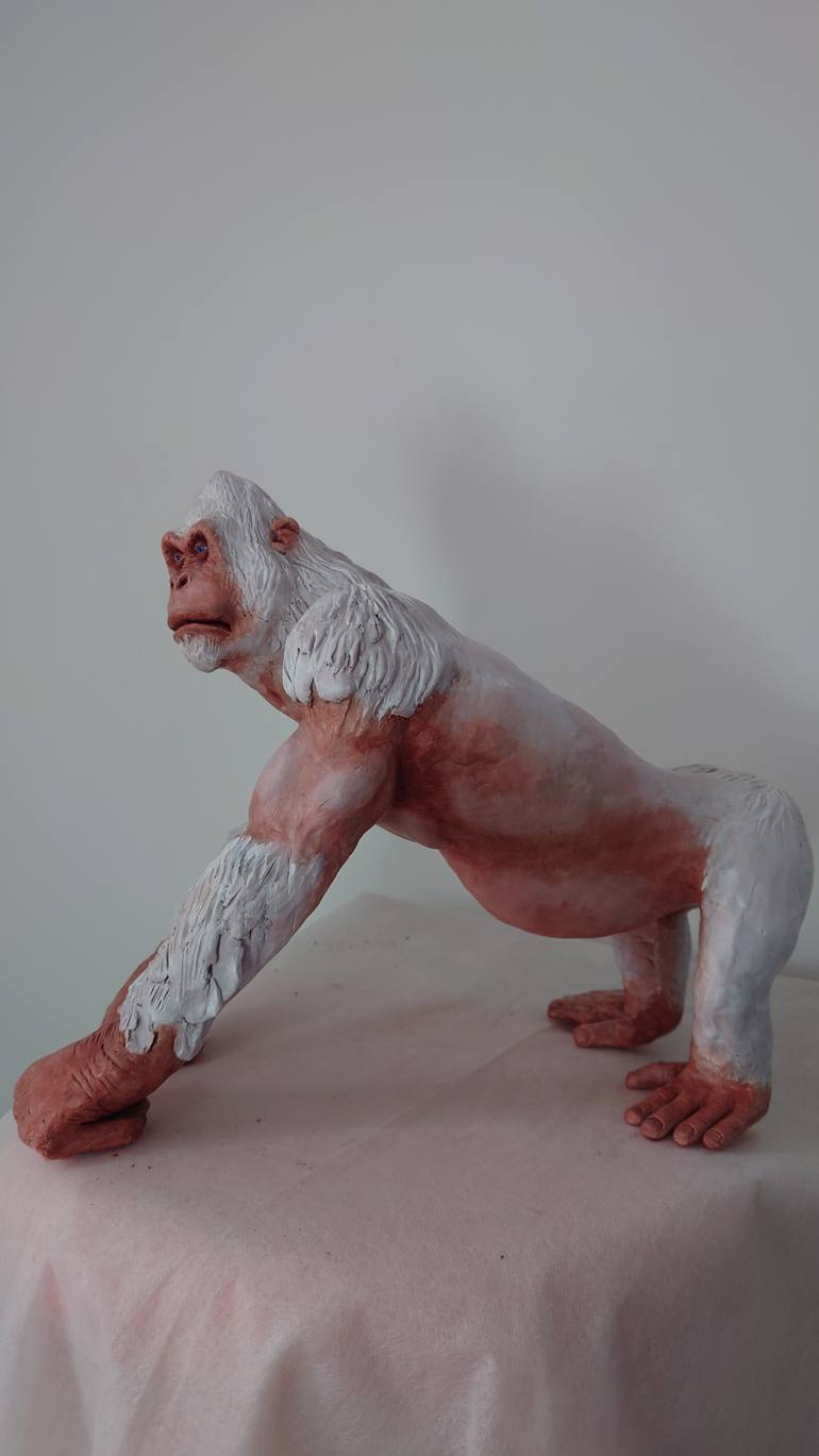 Original Art Deco Animal Sculpture by Maxim Ozernyj