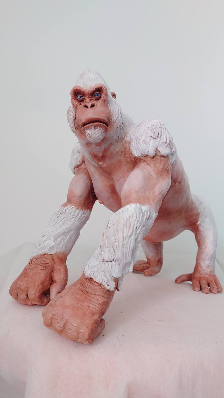 Original Art Deco Animal Sculpture by Maxim Ozernyj