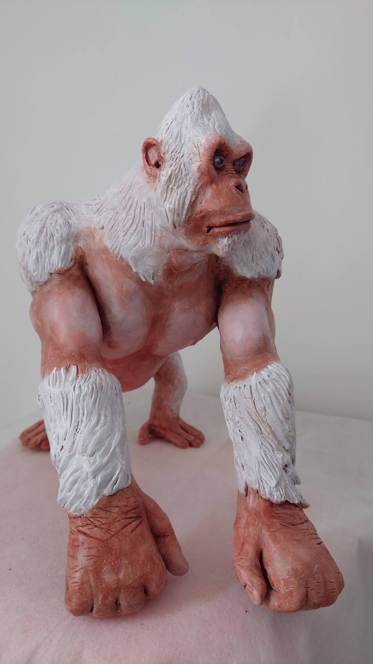 Original Art Deco Animal Sculpture by Maxim Ozernyj