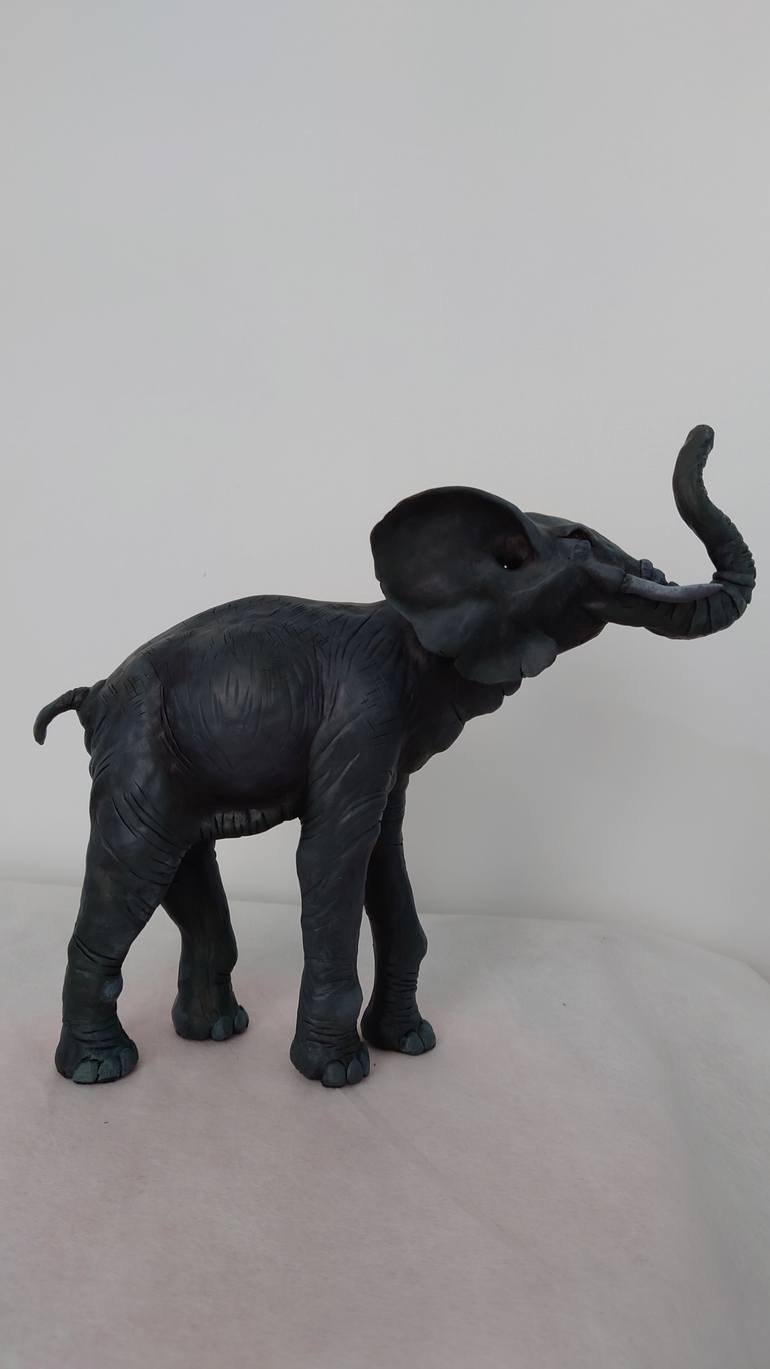 Original Art Deco Animal Sculpture by Maxim Ozernyj