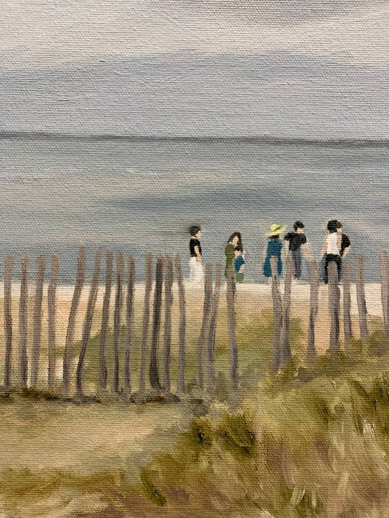 Original Realism Beach Painting by Barbara Skiba-Poniatowski