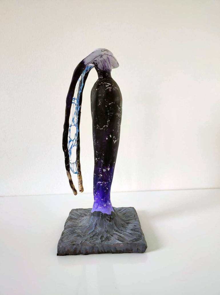 Original Abstract Fantasy Sculpture by Alisa Anderson