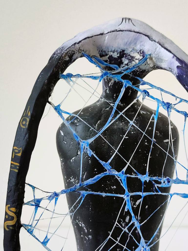 Original Abstract Fantasy Sculpture by Alisa Anderson