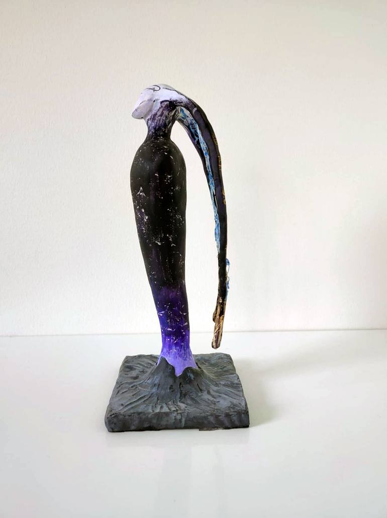 Original Abstract Fantasy Sculpture by Alisa Anderson