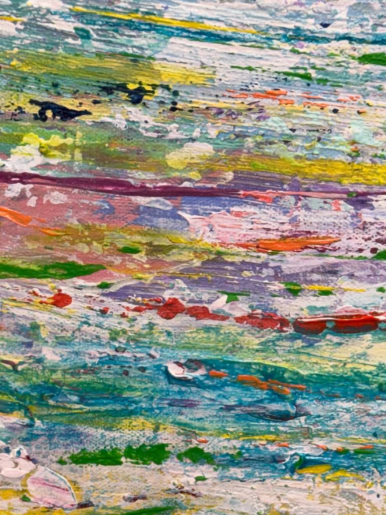 Original Abstract Painting by Jacquilyn Eusanio