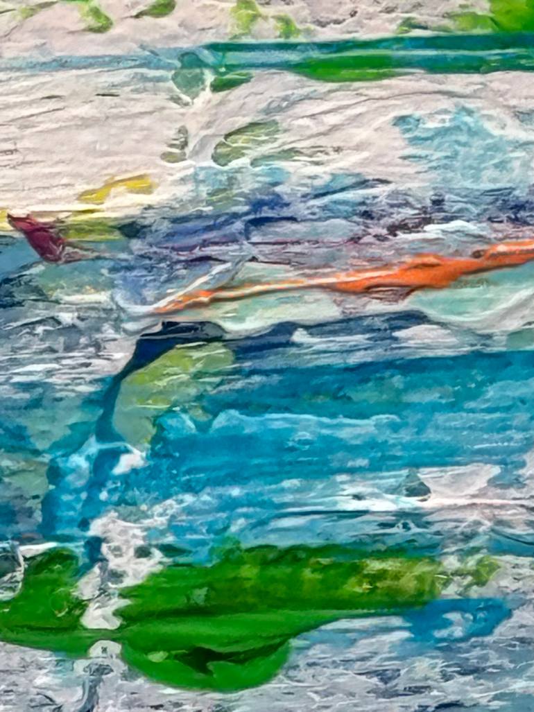 Original Abstract Painting by Jacquilyn Eusanio