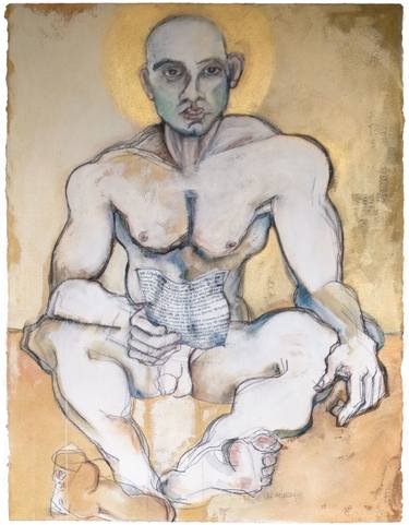 Print of Expressionism Men Paintings by Carolyn Weltman