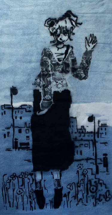Original Contemporary Women Painting by Jan Kowalik