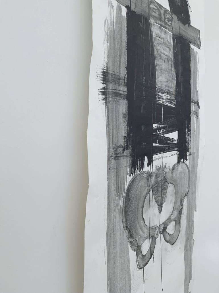 Original Black & White Women Drawing by Ivana Gille