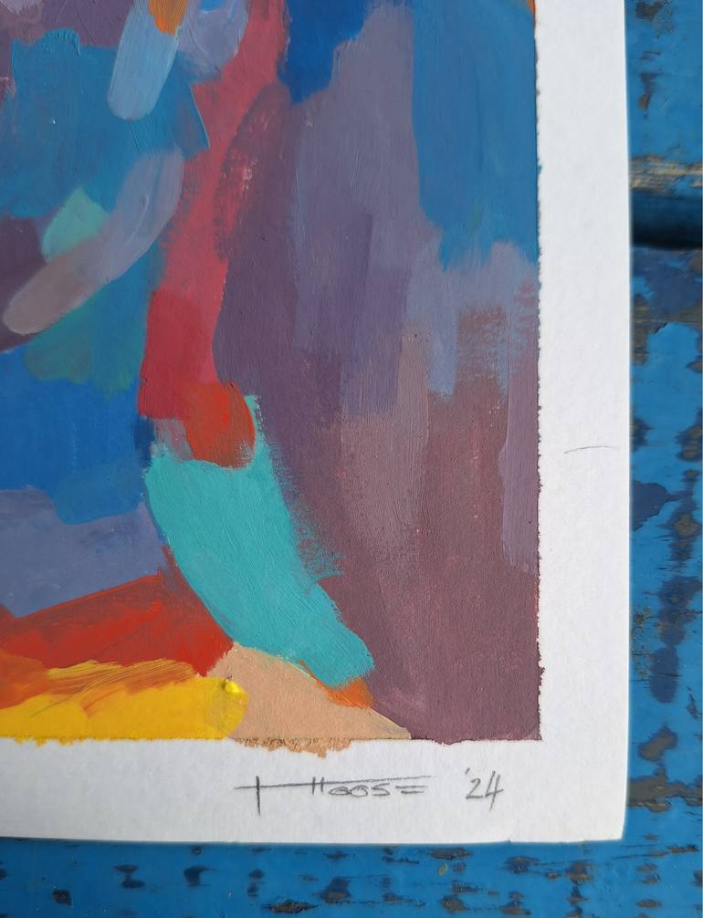 Original Figurative Women Painting by Moose Van Papendorp