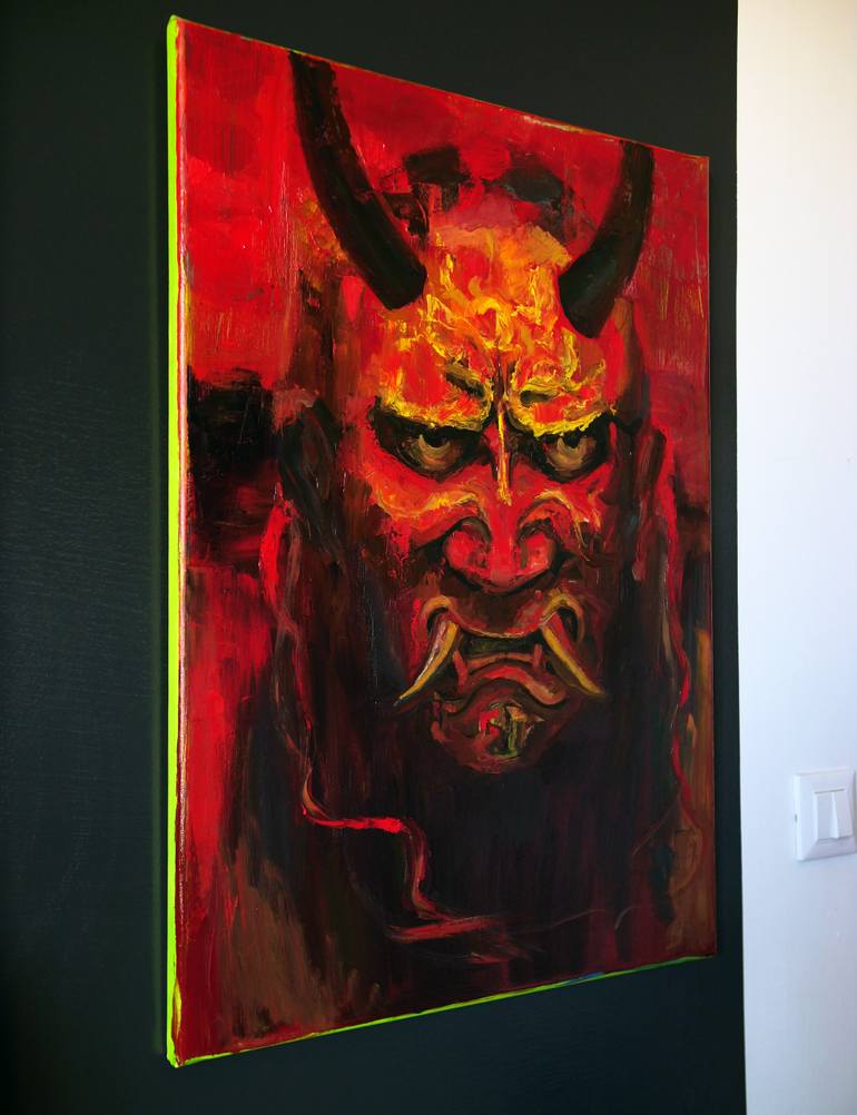 Original Expressionism Classical Mythology Painting by Basilisa Bremer