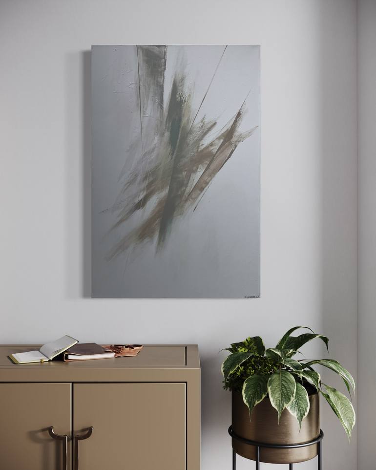 Original Abstract Expressionism Abstract Painting by Kevin Andrew