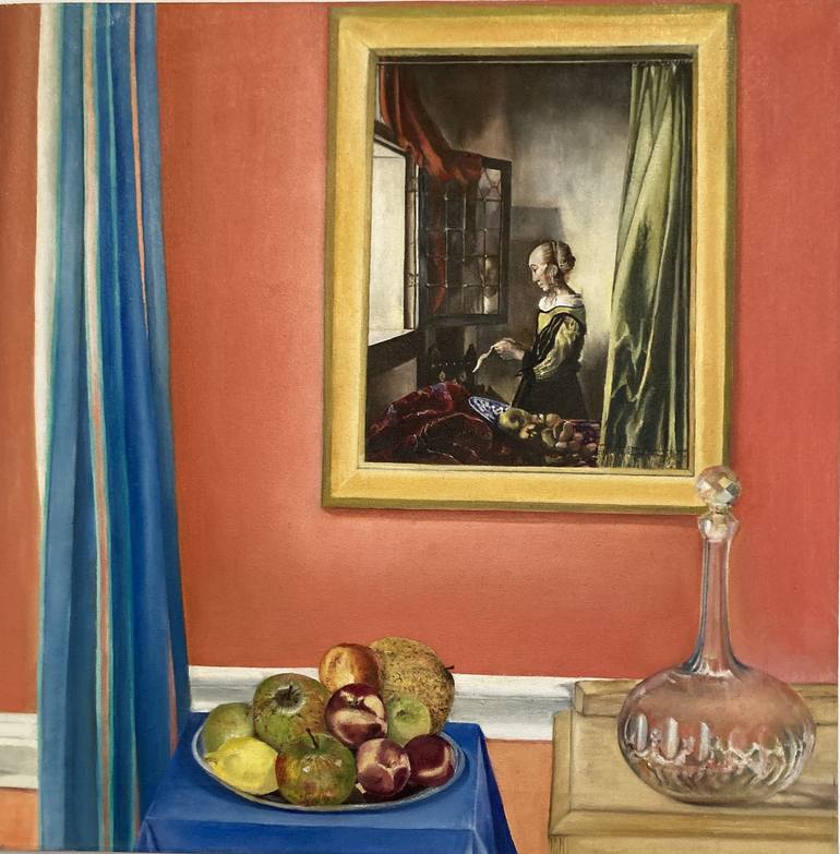 Original Baroque Still Life Paintings by Denise Nuttall