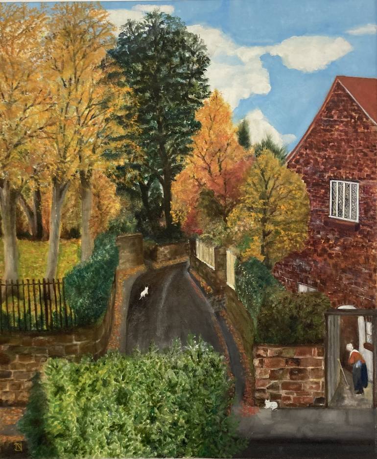 Original Baroque Landscape Paintings by Denise Nuttall